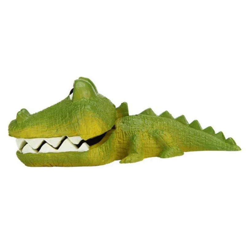 Artificial Simulation Crocodile Aquarium Decoration