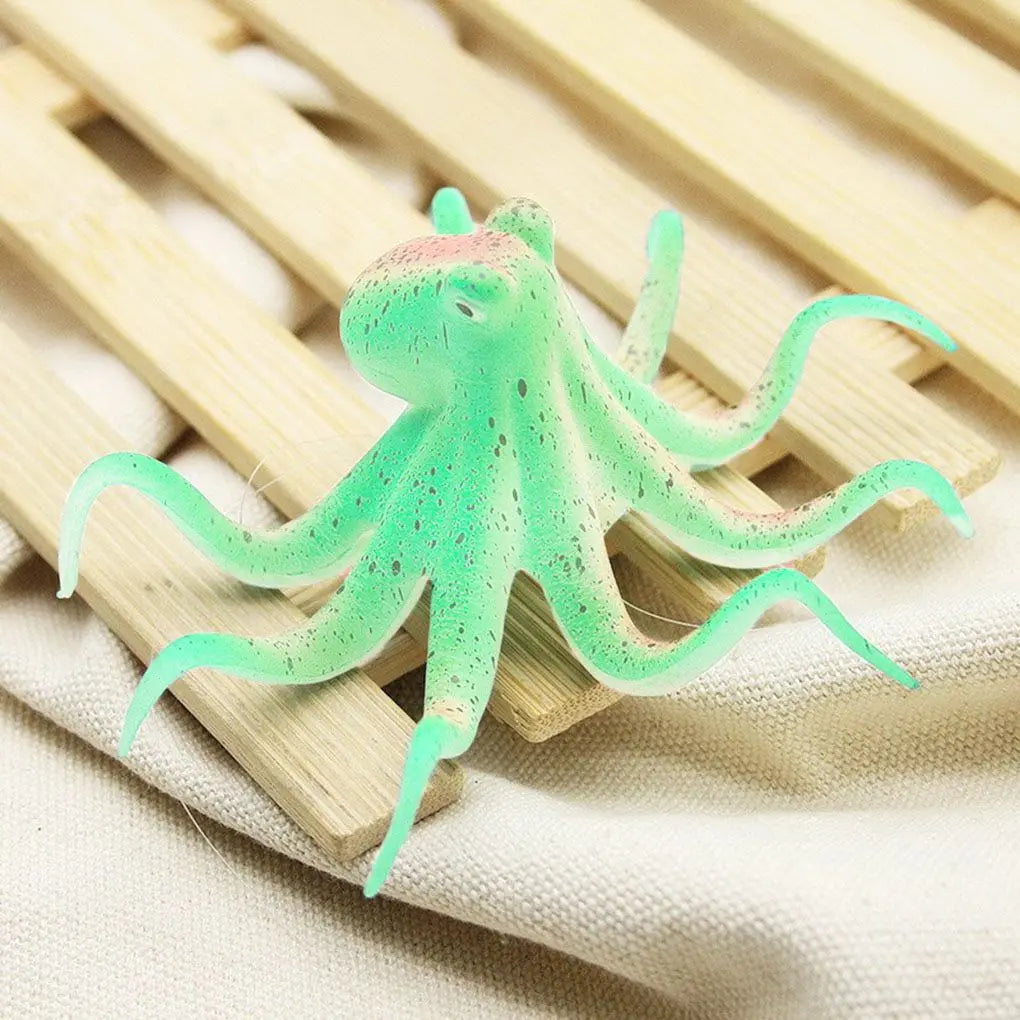 Fluorescent Artificial Octopus Aquarium