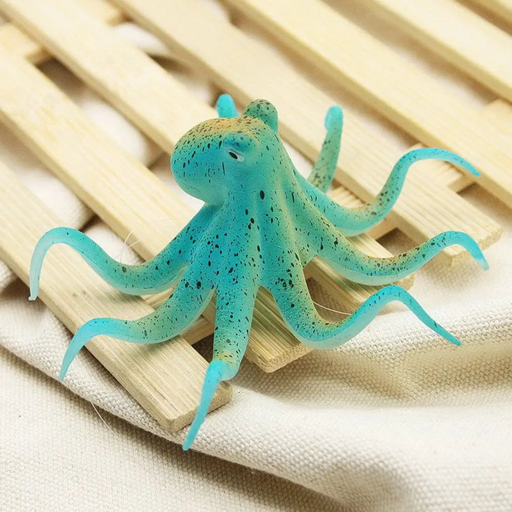 Fluorescent Artificial Octopus Aquarium