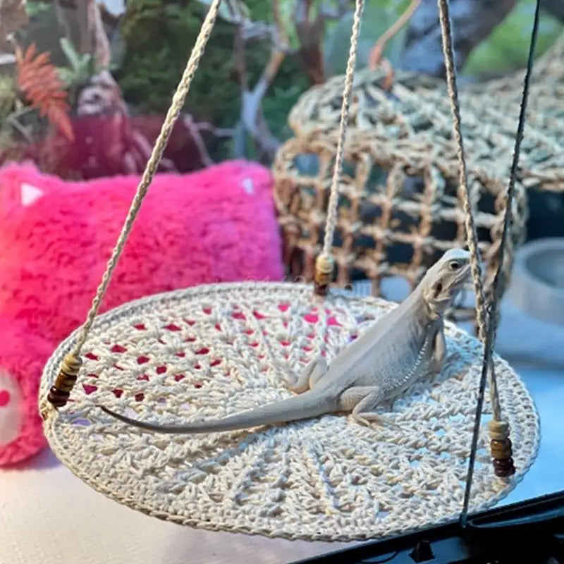 Reptile Hammock for Bearded Dragons Geckos Lizards Snake