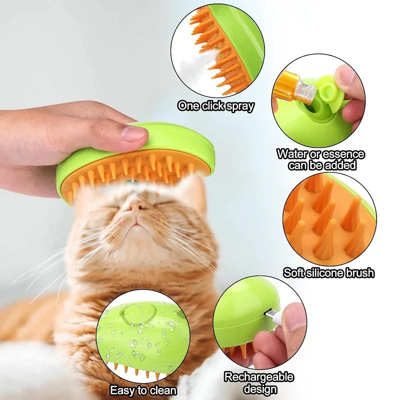Steam Brush 3 in 1 Electric Spray