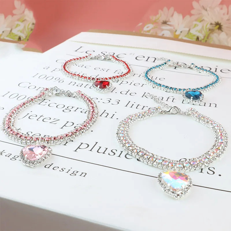 Pet Love Pendant Diamond Necklace