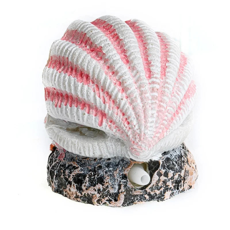 Shell Pearl & Air Stone Aquarium