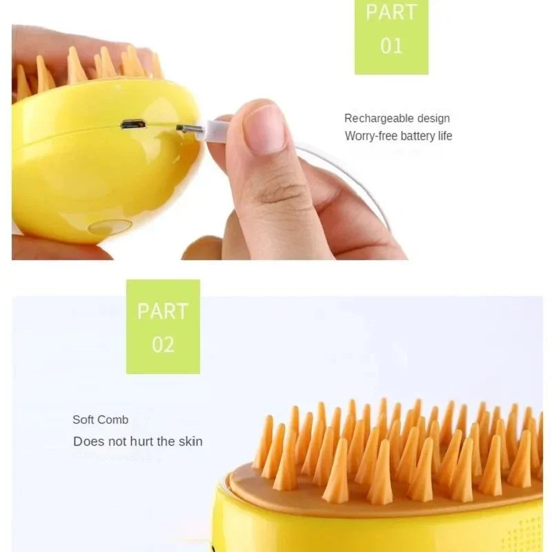 Steam Brush 3 in 1 Electric Spray