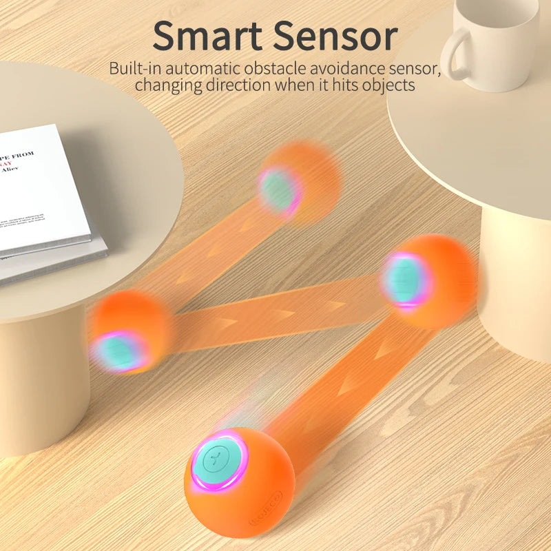 Smart Interactive Cat Bouncing Ball Automatic Rolling Ball