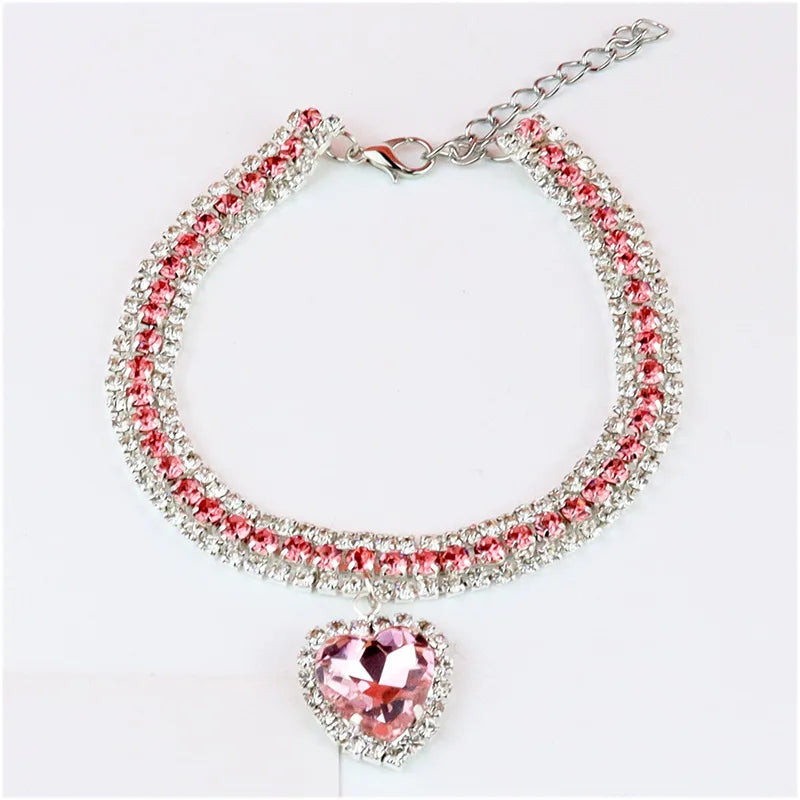 Pet Love Pendant Diamond Necklace