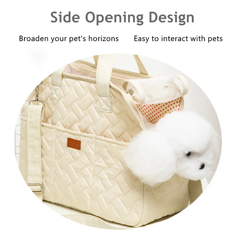 Large Space Breathable Side Opening Carrier