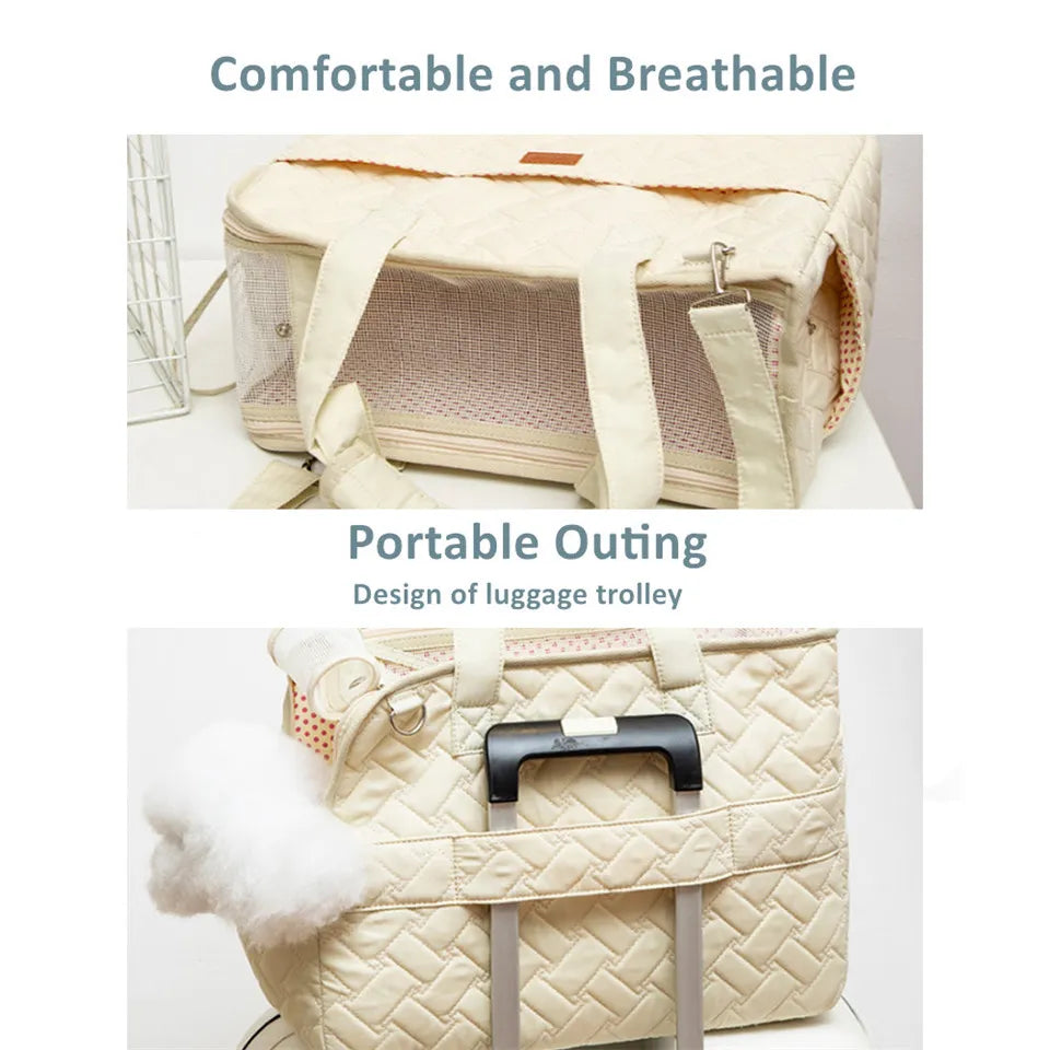 Large Space Breathable Side Opening Carrier
