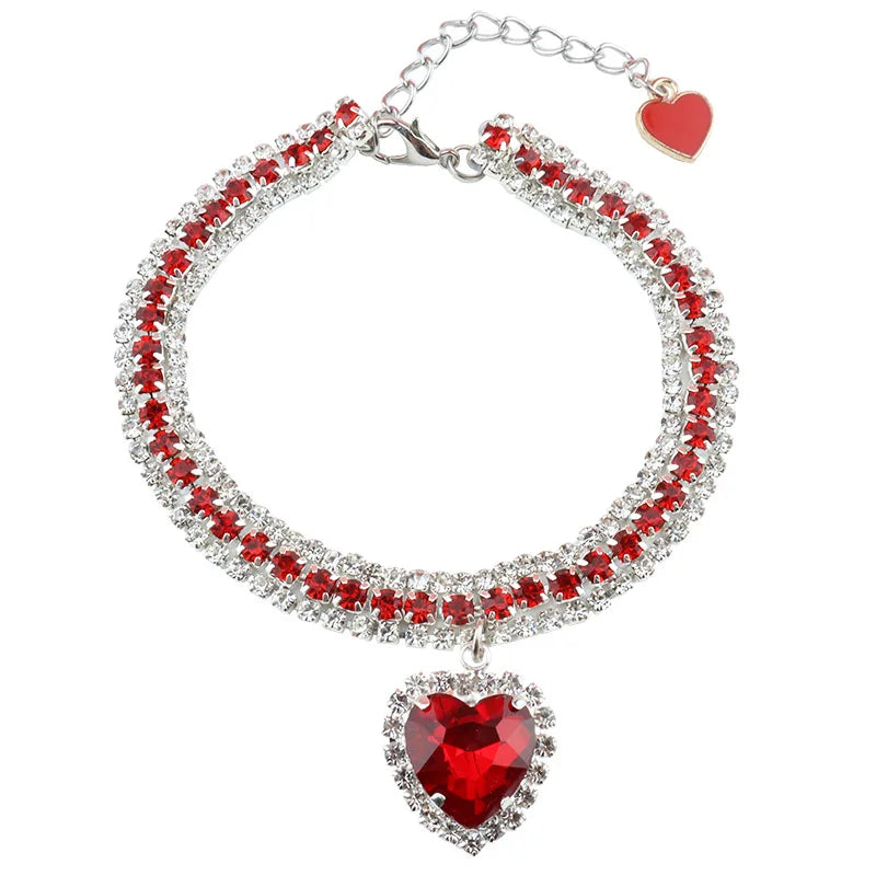 Pet Love Pendant Diamond Necklace