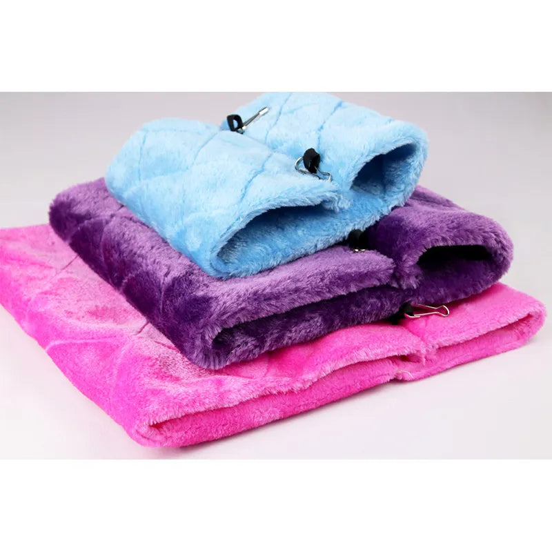Winter Bird Warm Plush Hammock