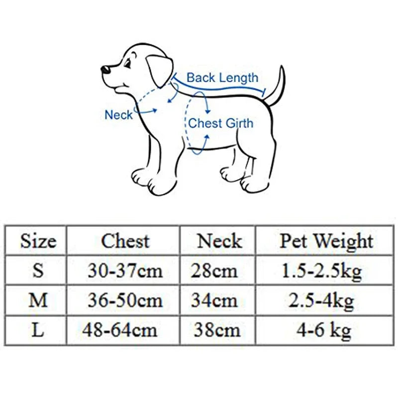 Small Vest Harness with Leash Breathable Mesh