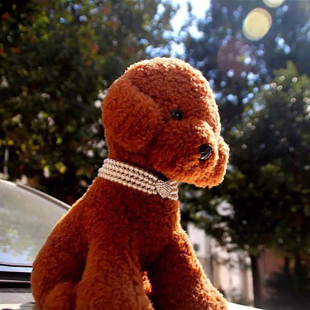 Puppy Dog Choker Rhinestone