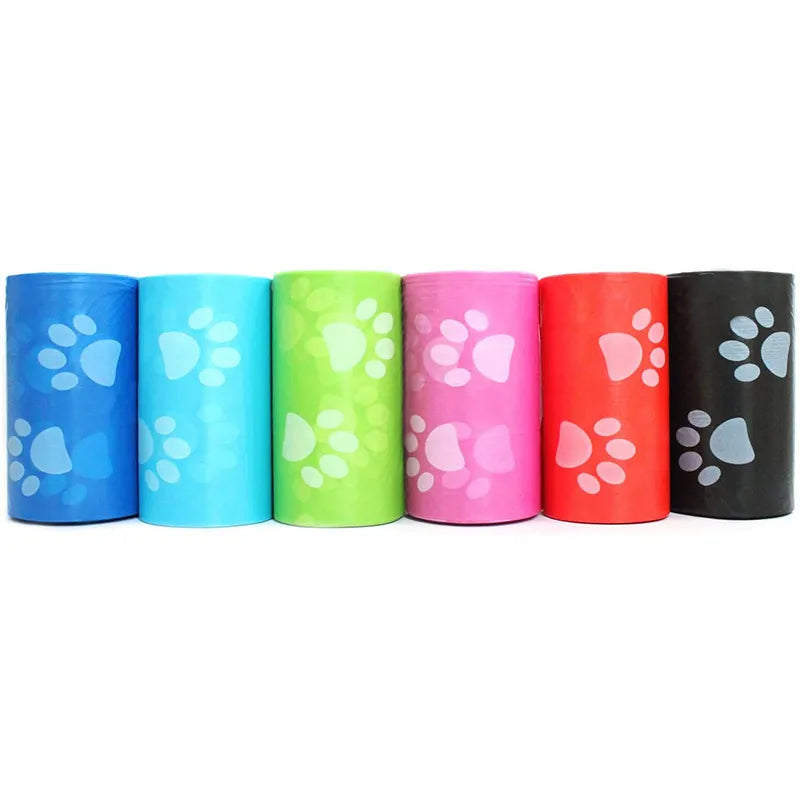 120 Rolls Poop Bags 15Bags/Roll Refill Garbage Bag Pet Supplies
